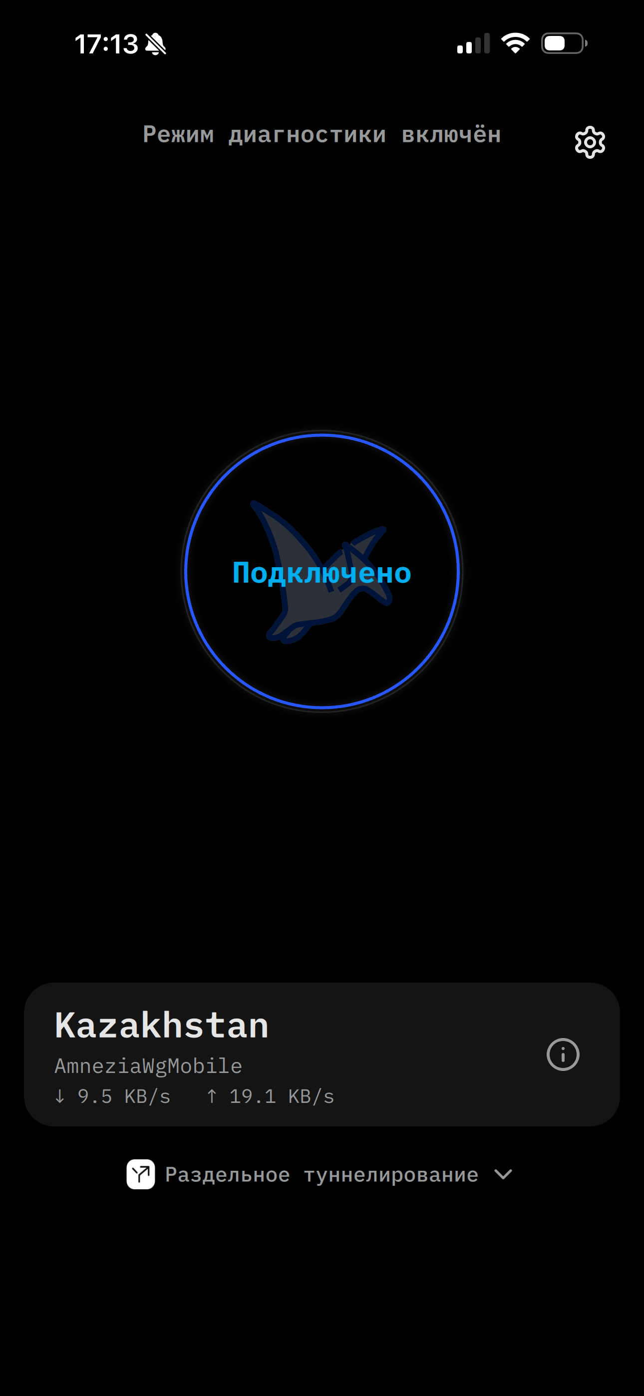 Dopamine на iOS — подключено